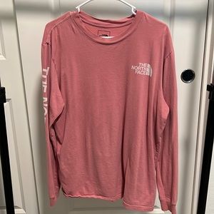 Long sleeve North Face shirt